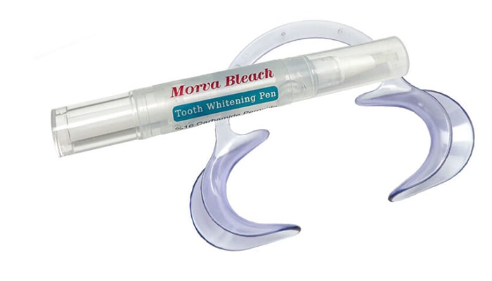 مروابلیچ قلم سفید کننده دندان مروابن + دهان بازکن مروابن Morva Bleach Pen Morvabon