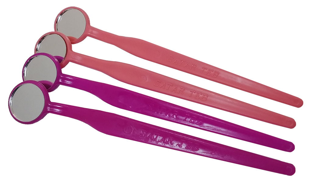 آینه یکبارمصرف 50 عددی دندانپزشکی