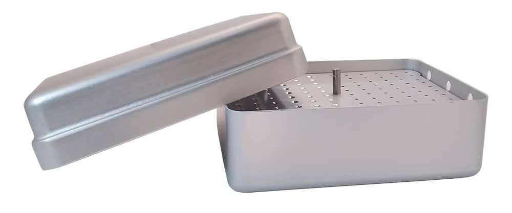 هولدر فلزی فایل و فرز دندانپزشکی مدل استریل – آلومینیومی و قابل اتوکلاو