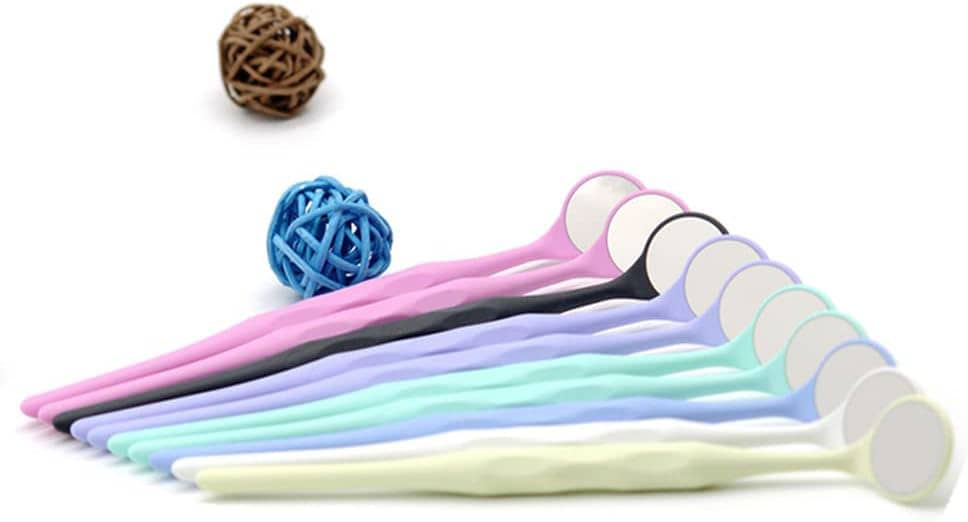 آینه معاینه دندانپزشکی دوطرفه Premium مدل ارگوفرم – بسته ۱۰ عددی قابل اتوکلاو